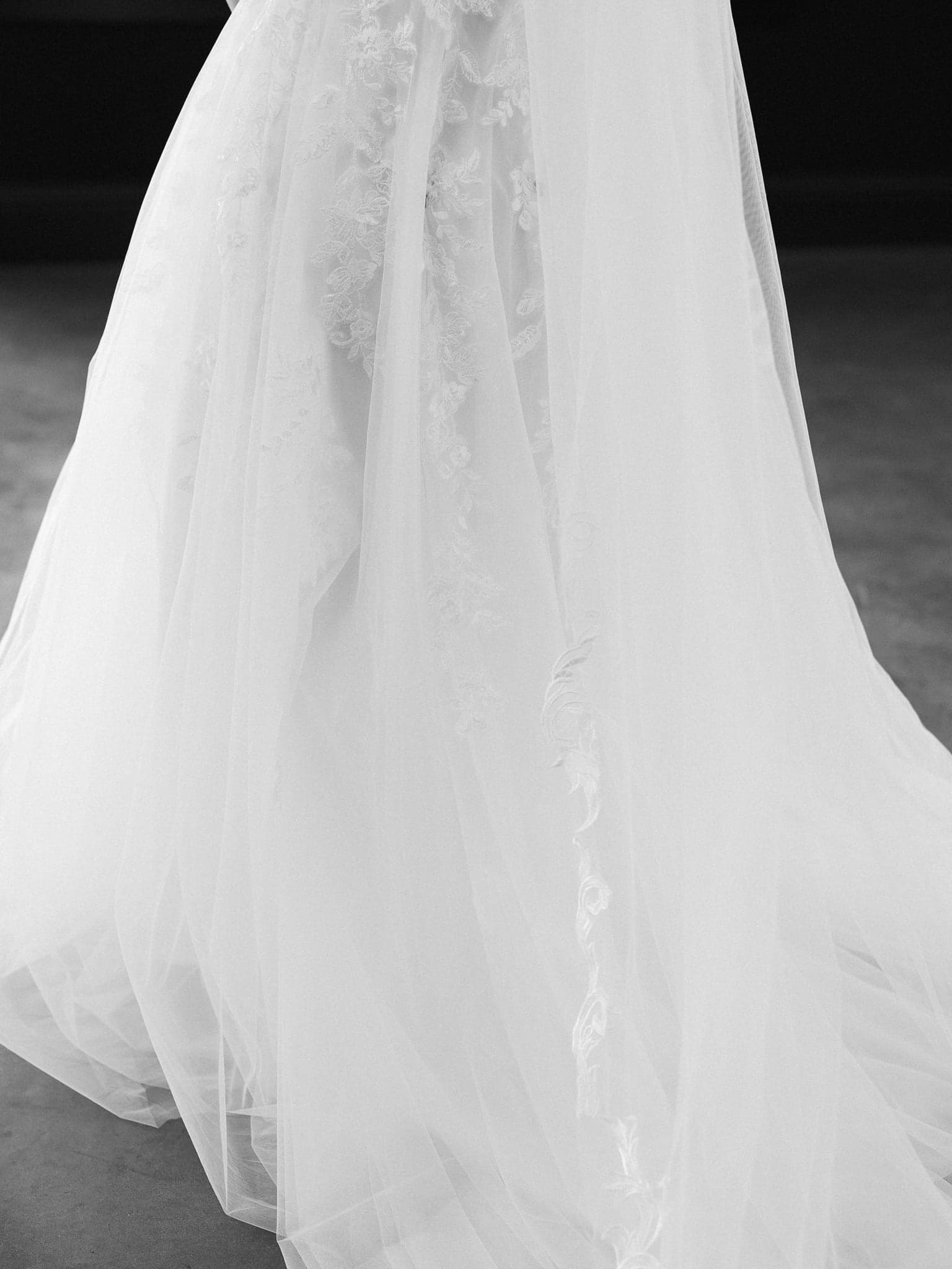 Small Hour Wedding Photography — bridal gown detail